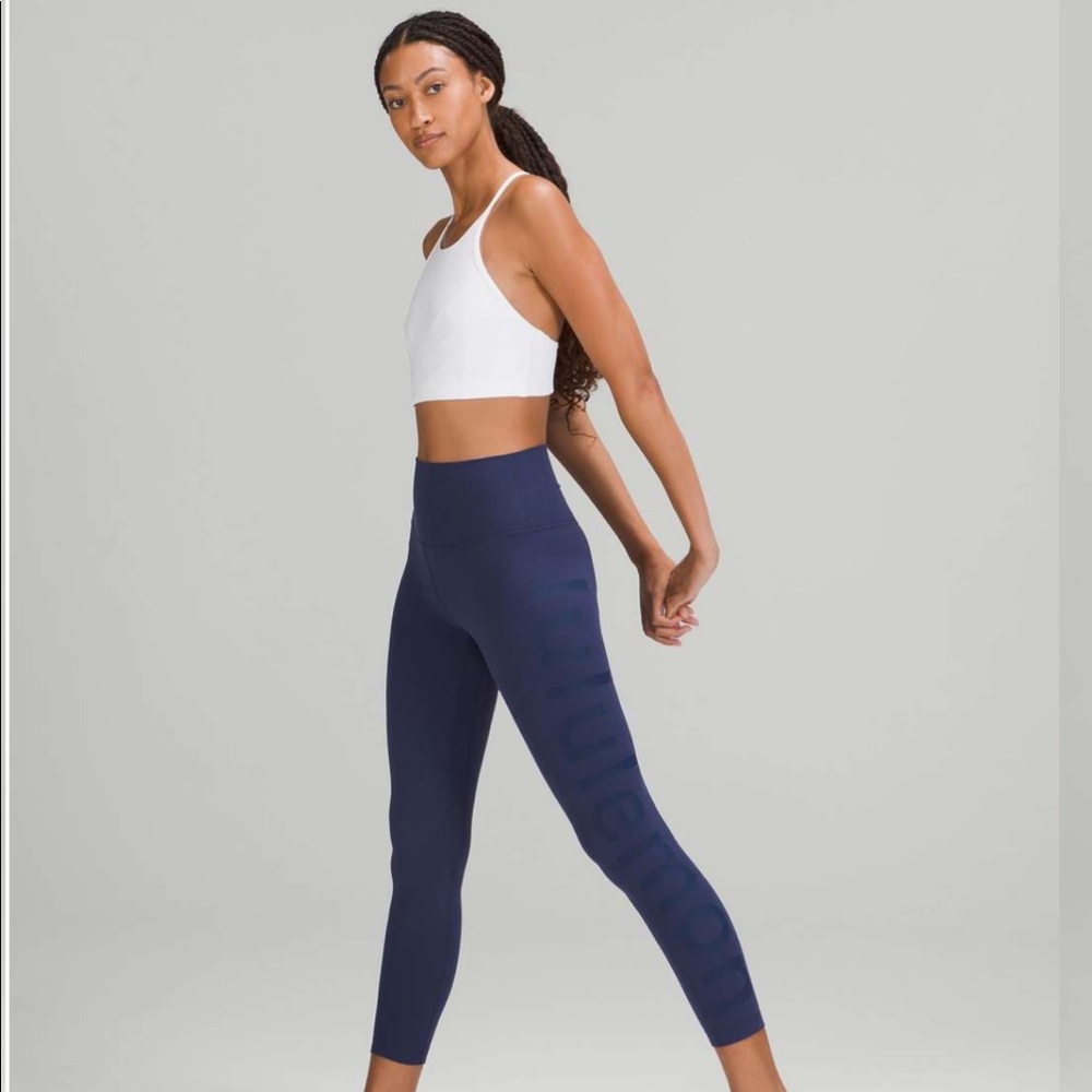 Authentic Lululemon HR Align 25” Leggings - Night Sea